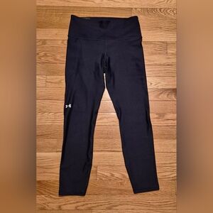NEW Under Armour Women's M Navy Blue Tech Hi Ankle Leggings